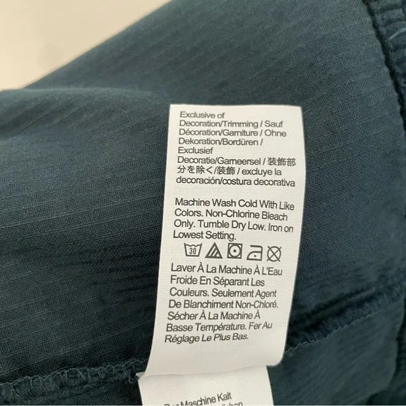 Madewell - Deep Green Corduroy Mini Dress- 4 - Picture 15 of 16